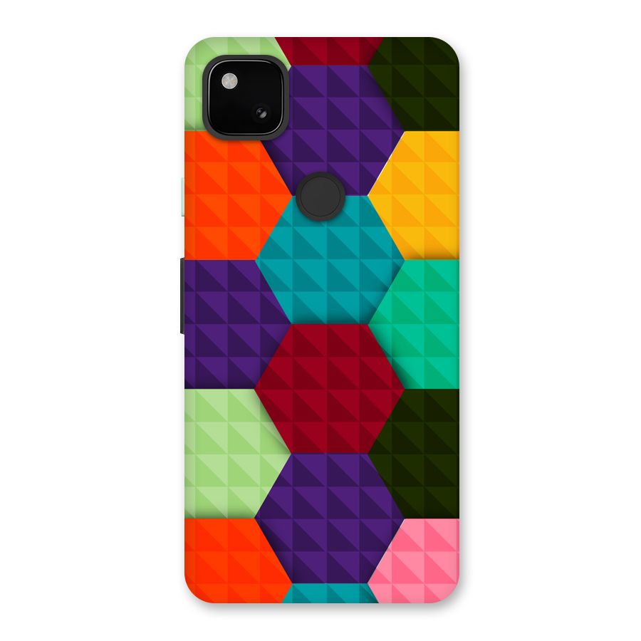 Colourful Abstract Back Case for Google Pixel 4a