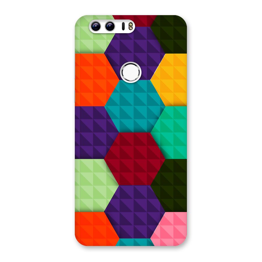 Colourful Abstract Back Case for Honor 8