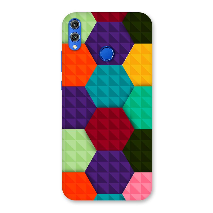 Colourful Abstract Back Case for Honor 8X