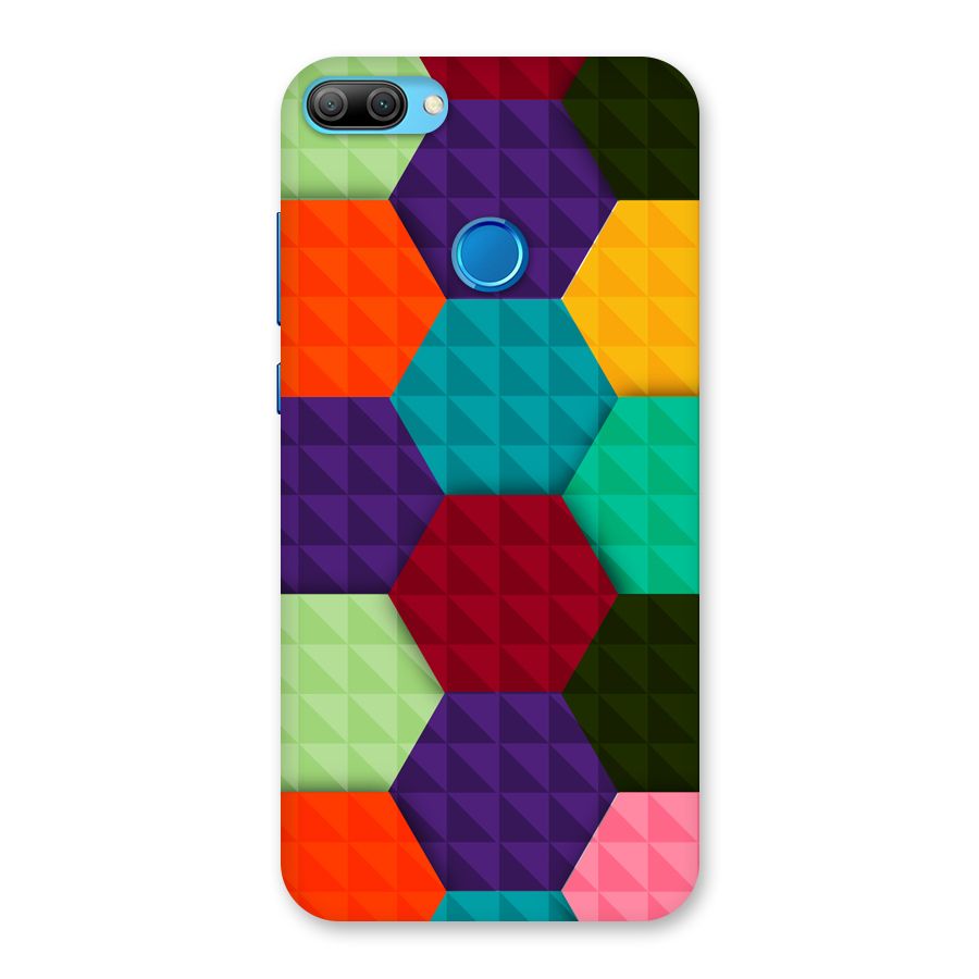 Colourful Abstract Back Case for Honor 9N