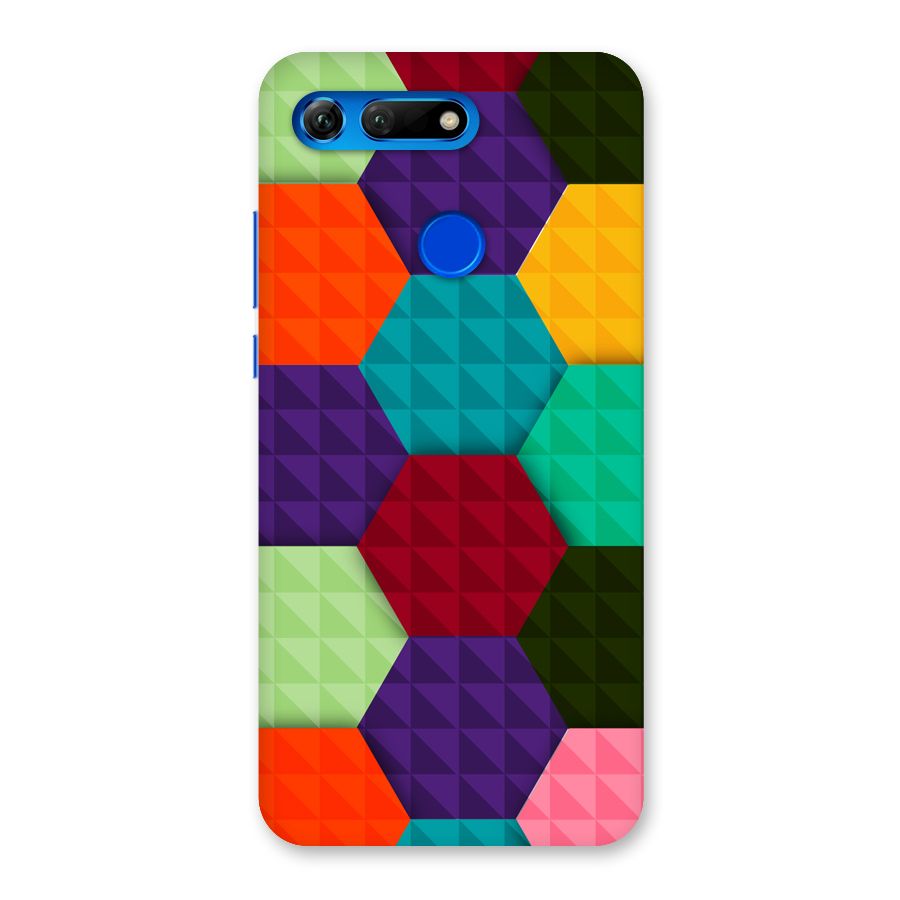Colourful Abstract Back Case for Honor View 20