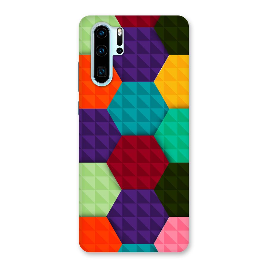 Colourful Abstract Back Case for Huawei P30 Pro
