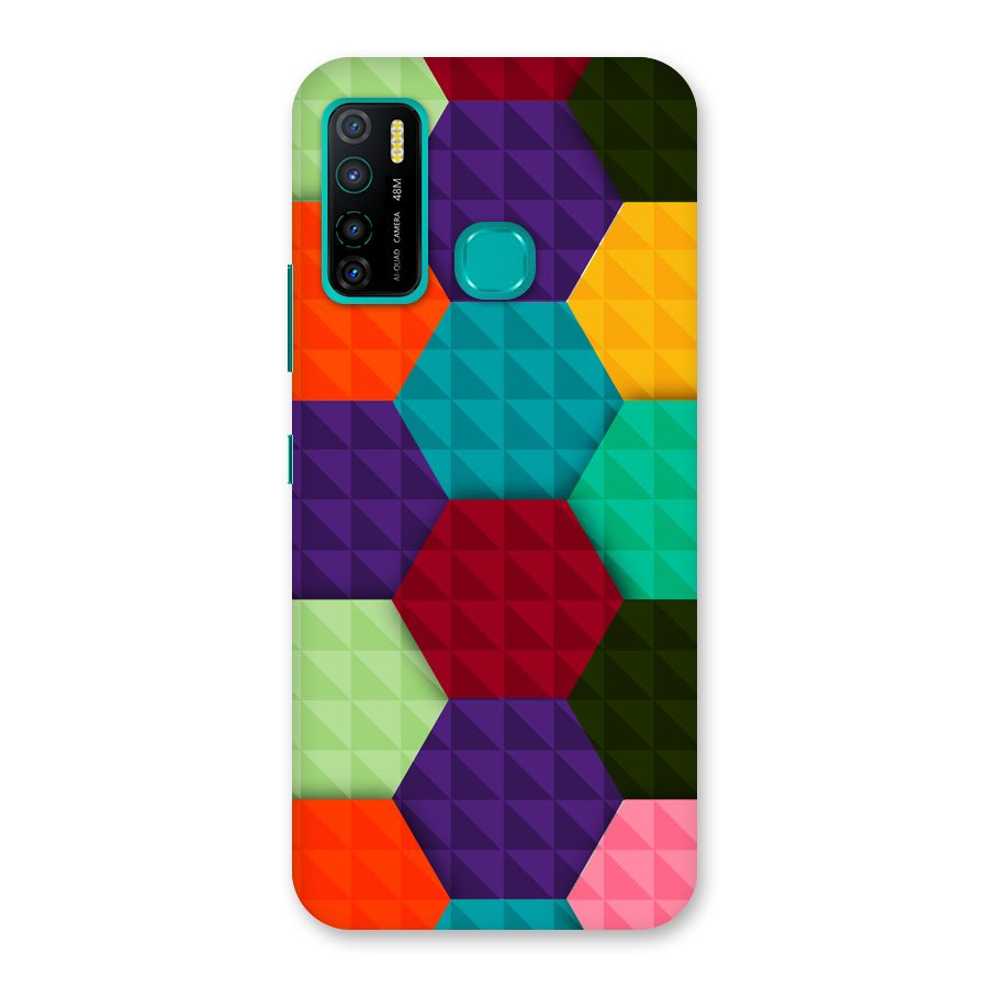 Colourful Abstract Back Case for Infinix Hot 9 Pro