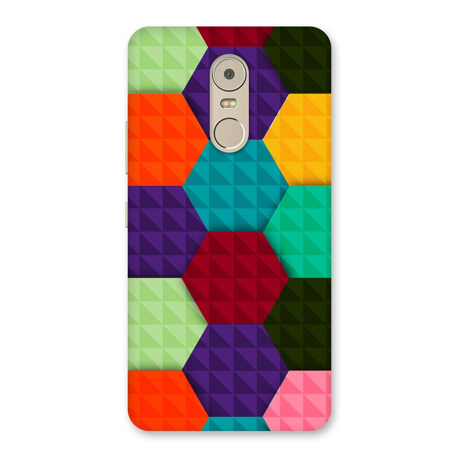 Colourful Abstract Back Case for Lenovo K6 Note