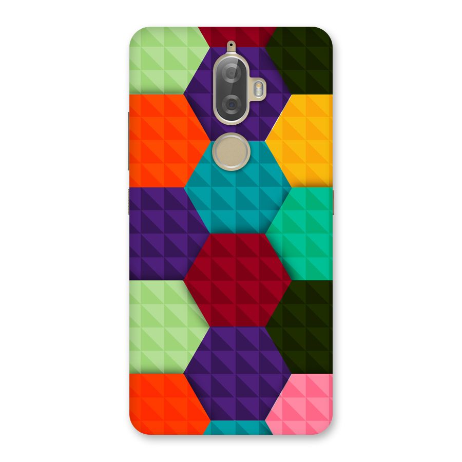 Colourful Abstract Back Case for Lenovo K8 Plus