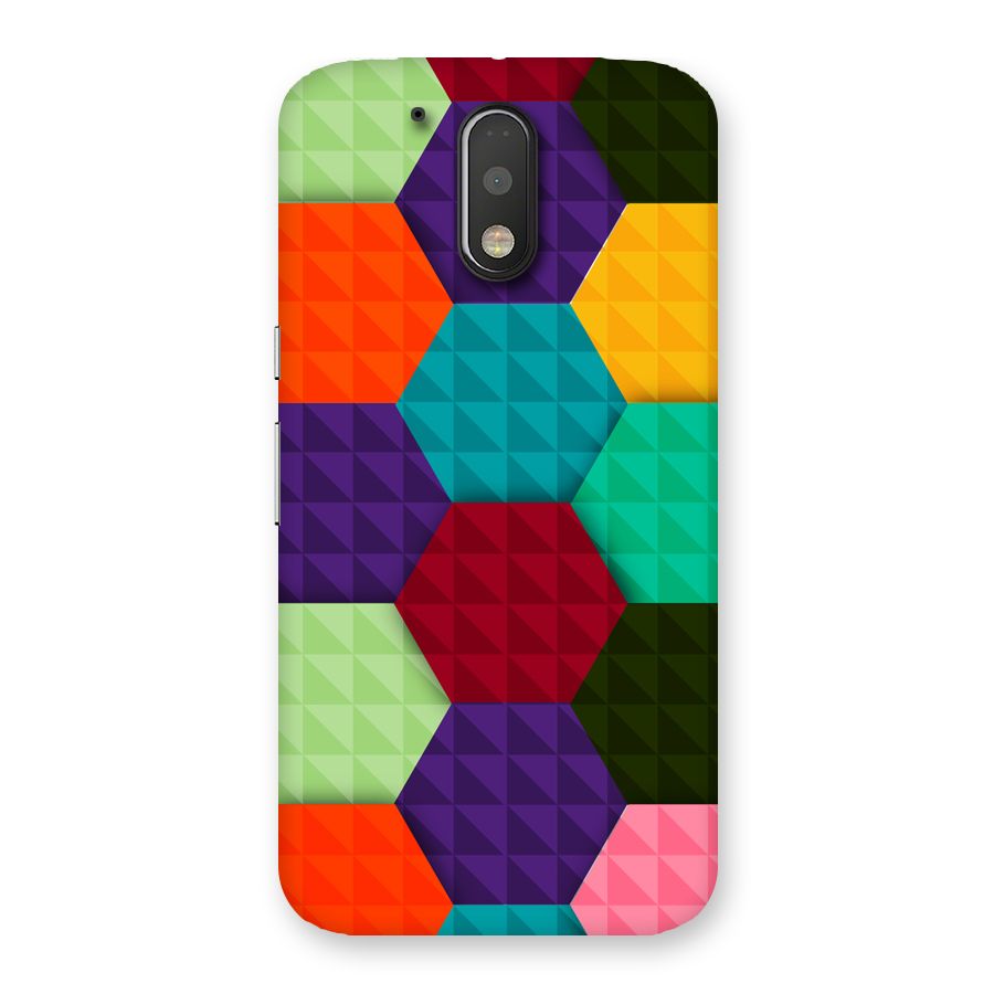 Colourful Abstract Back Case for Motorola Moto G4 Plus