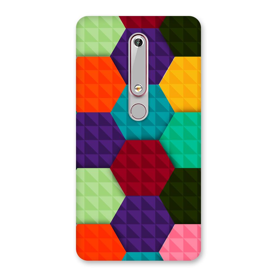 Colourful Abstract Back Case for Nokia 6.1