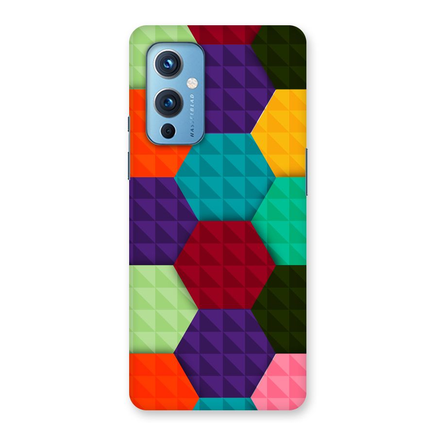 Colourful Abstract Back Case for OnePlus 9