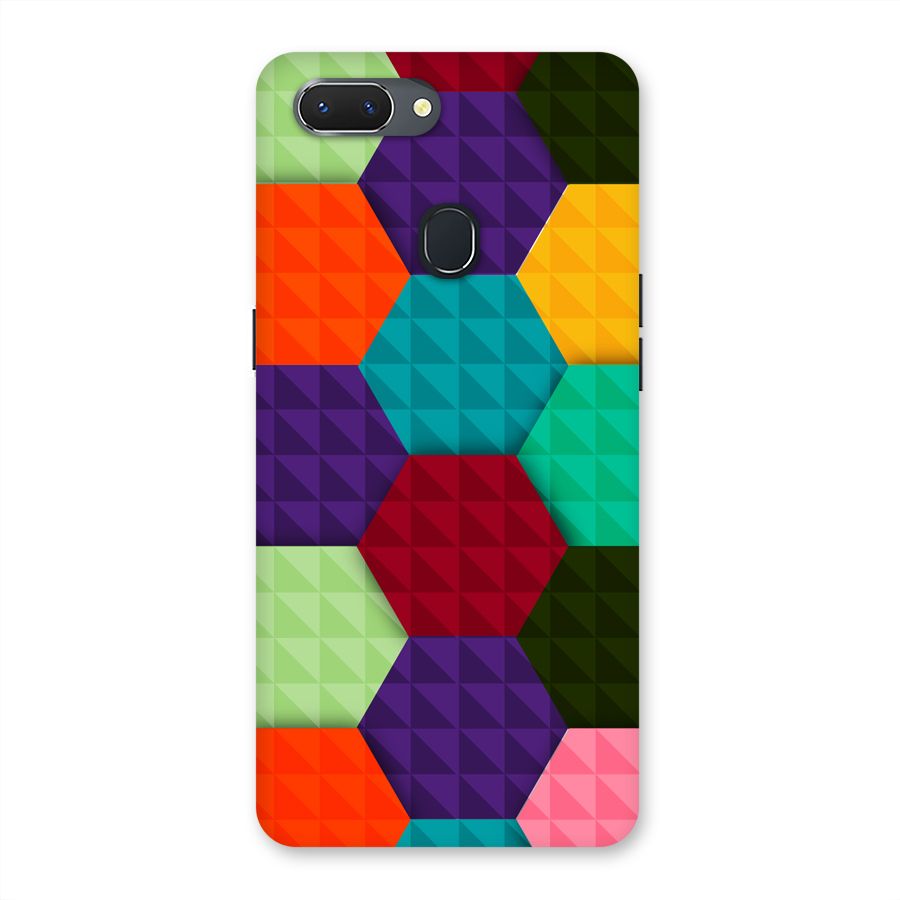 Colourful Abstract Back Case for Oppo Realme 2