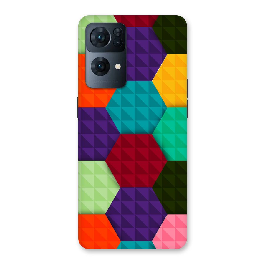 Colourful Abstract Back Case for Oppo Reno7 Pro 5G