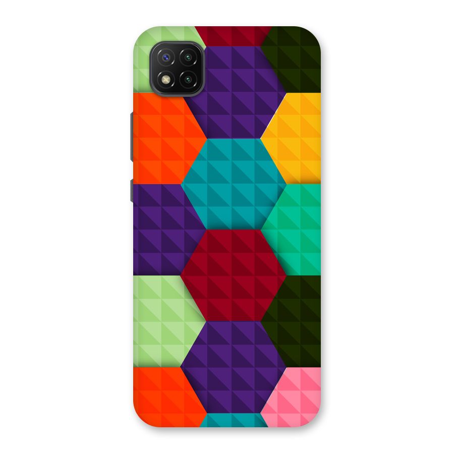 Colourful Abstract Back Case for Poco C3