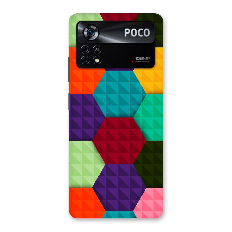 Colourful Abstract Back Case for Poco X4 Pro 5G