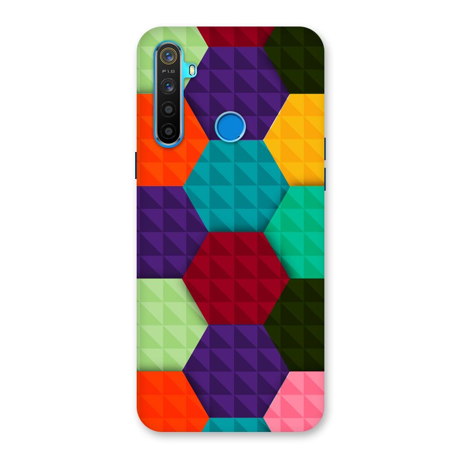 Colourful Abstract Back Case for Realme 5s