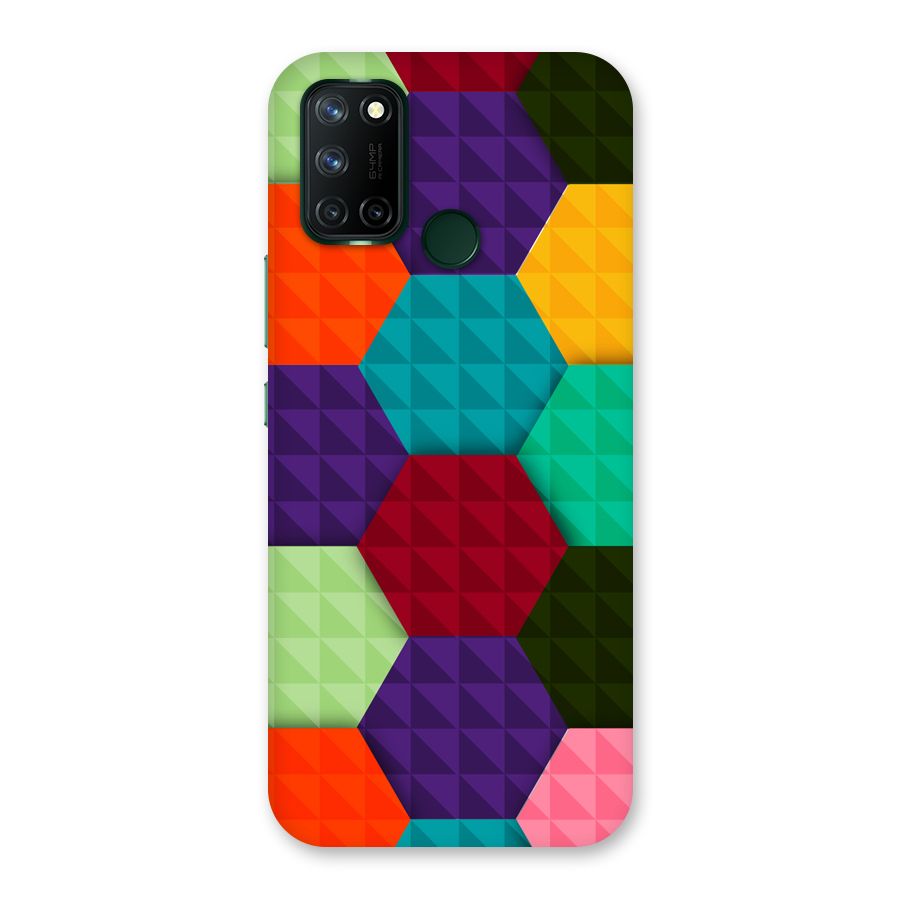 Colourful Abstract Back Case for Realme 7i