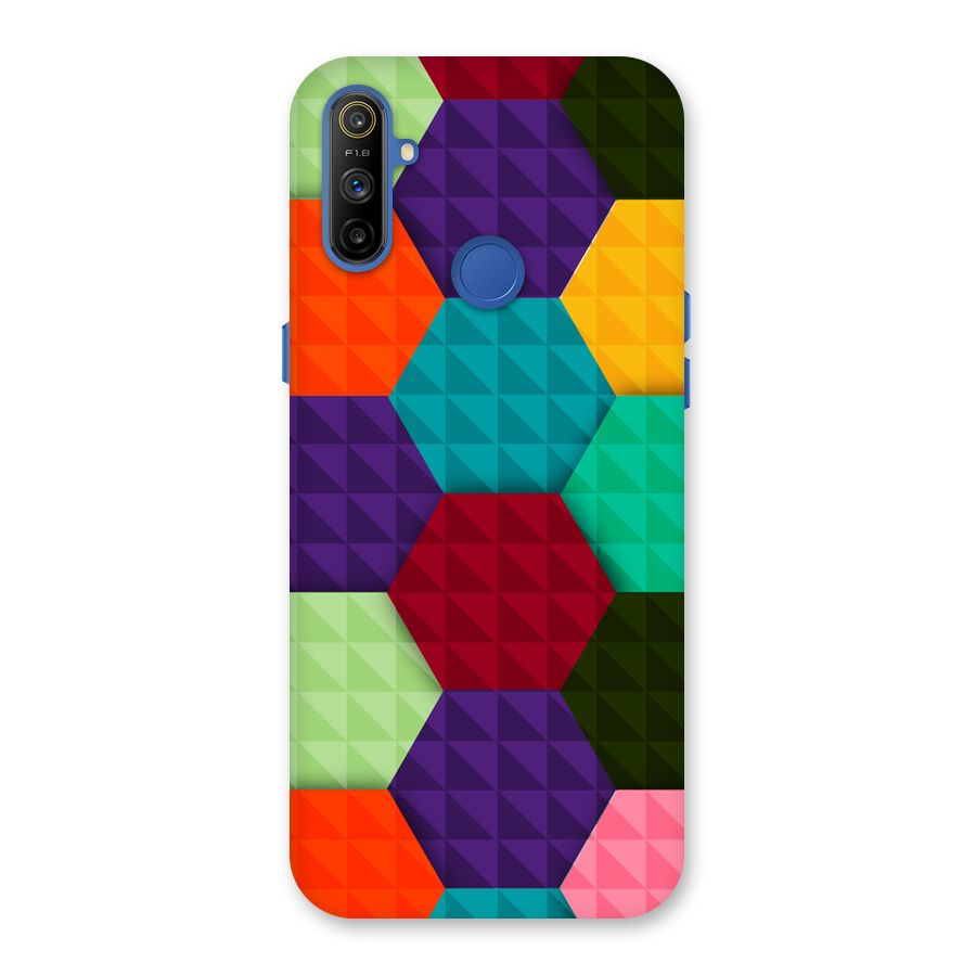 Colourful Abstract Back Case for Realme Narzo 10A