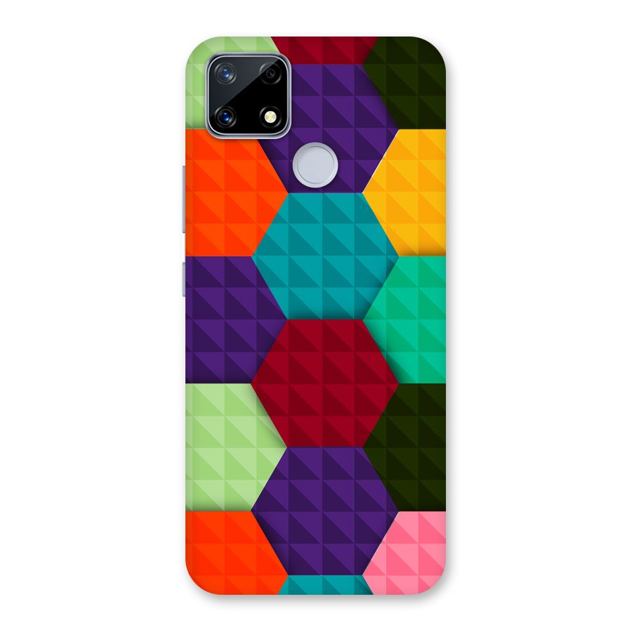 Colourful Abstract Back Case for Realme Narzo 20