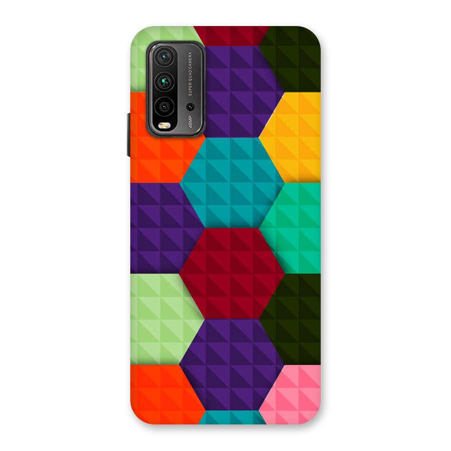 Colourful Abstract Back Case for Redmi 9 Power