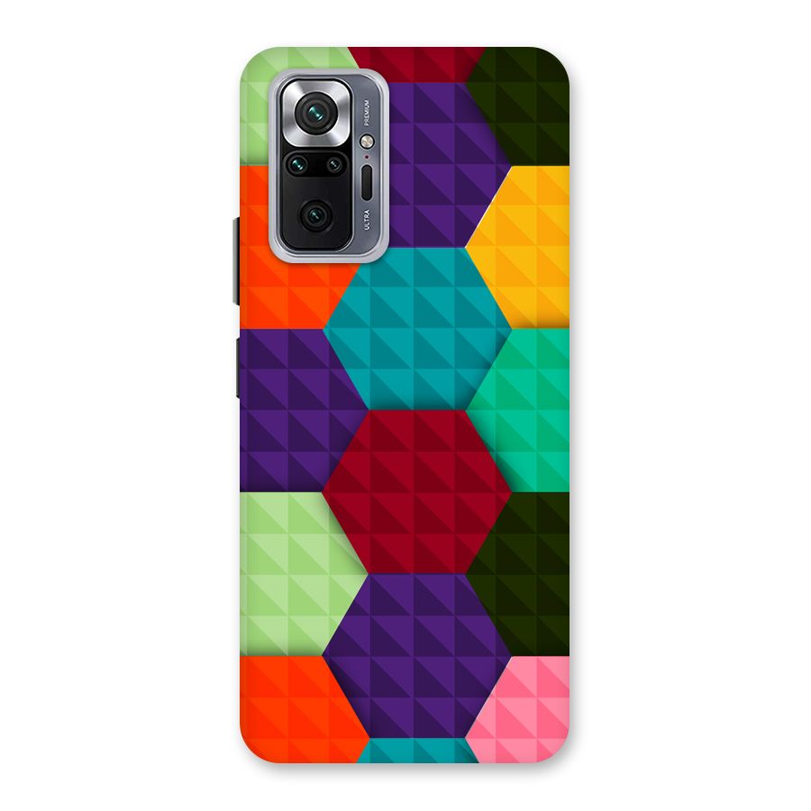 Colourful Abstract Back Case for Redmi Note 10 Pro Max