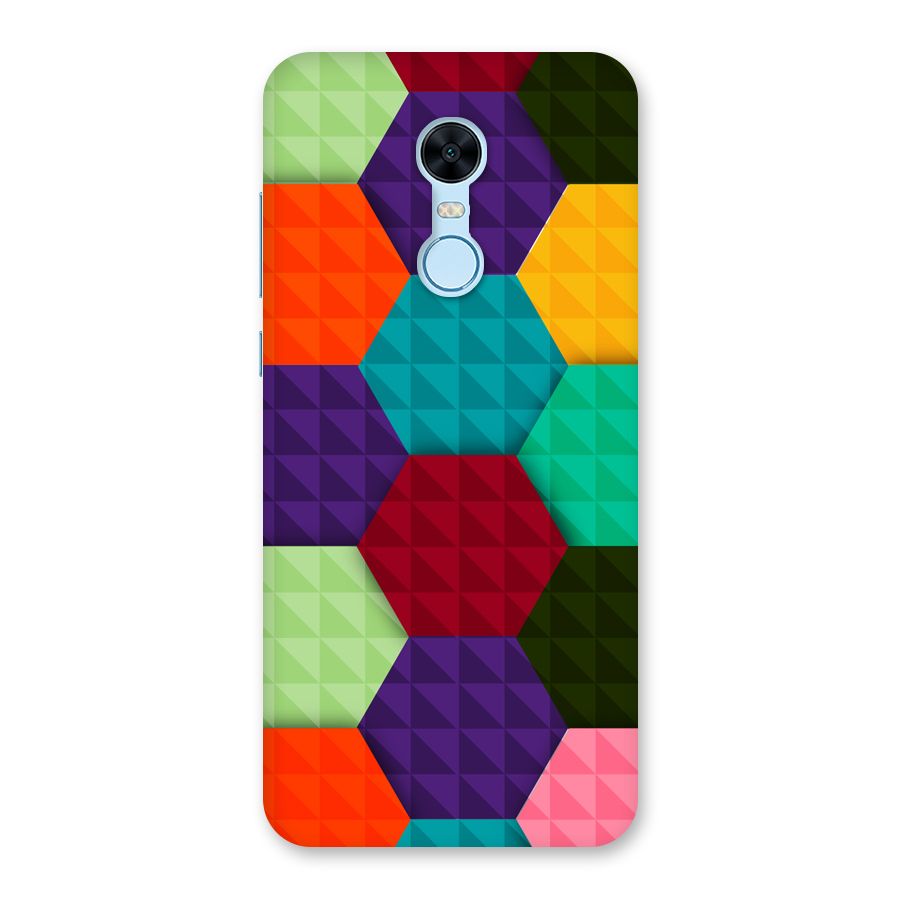 Colourful Abstract Back Case for Redmi Note 5