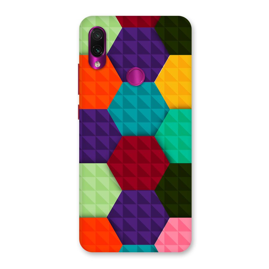 Colourful Abstract Back Case for Redmi Note 7 Pro
