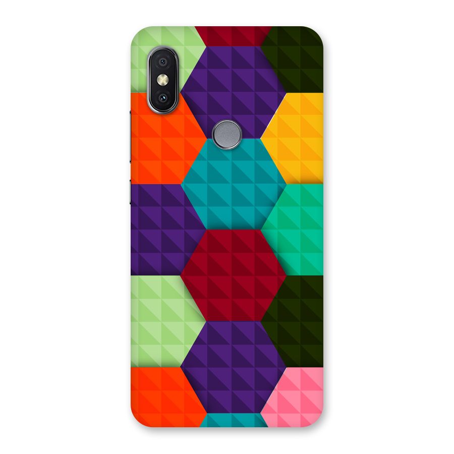 Colourful Abstract Back Case for Redmi Y2