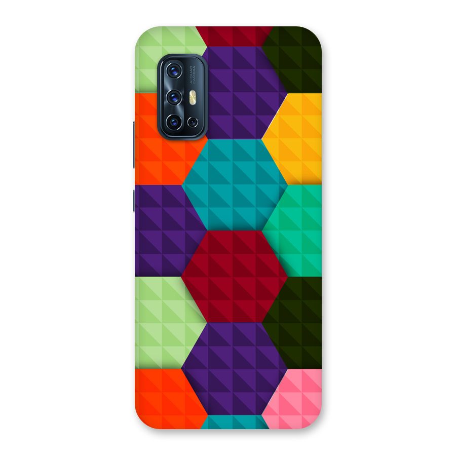 Colourful Abstract Back Case for Vivo V17