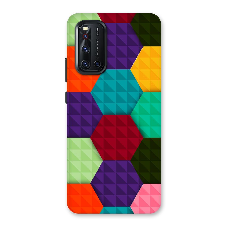 Colourful Abstract Back Case for Vivo V19