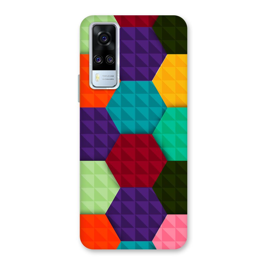Colourful Abstract Back Case for Vivo Y31