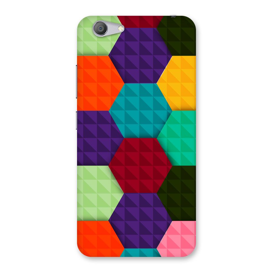 Colourful Abstract Back Case for Vivo Y53