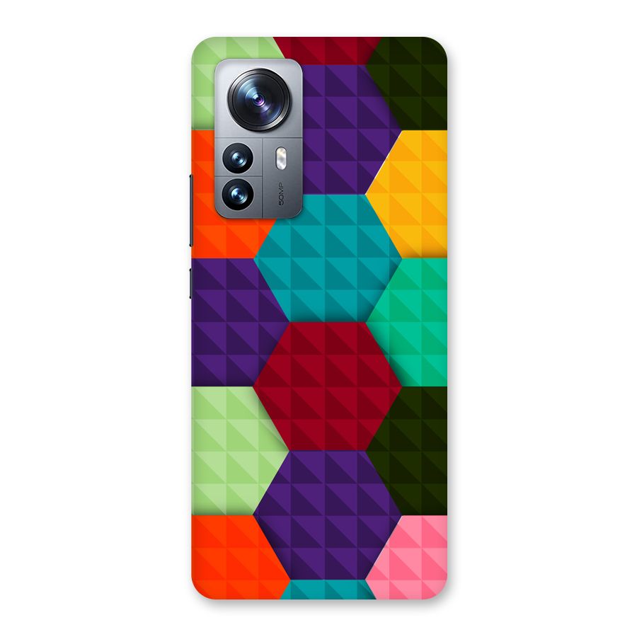 Colourful Abstract Back Case for Xiaomi 12 Pro