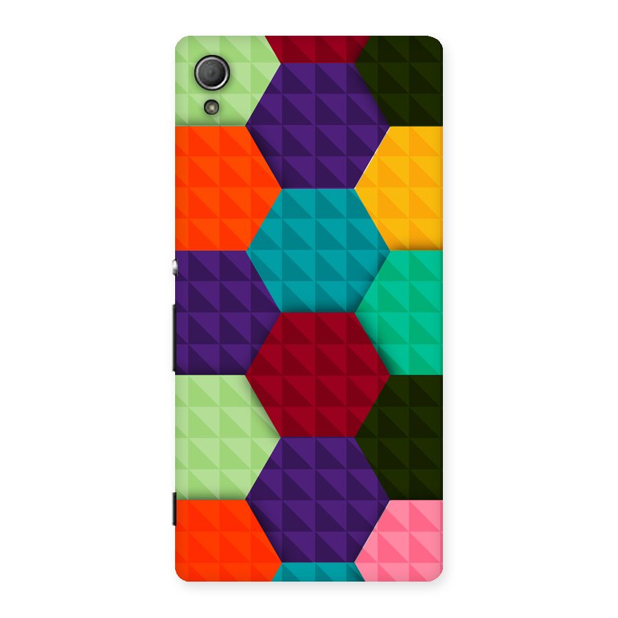 Colourful Abstract Back Case for Xperia Z3 Plus