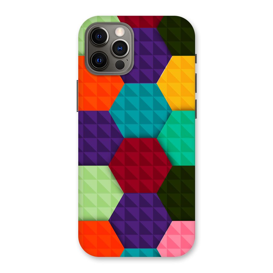 Colourful Abstract Back Case for iPhone 12 Pro