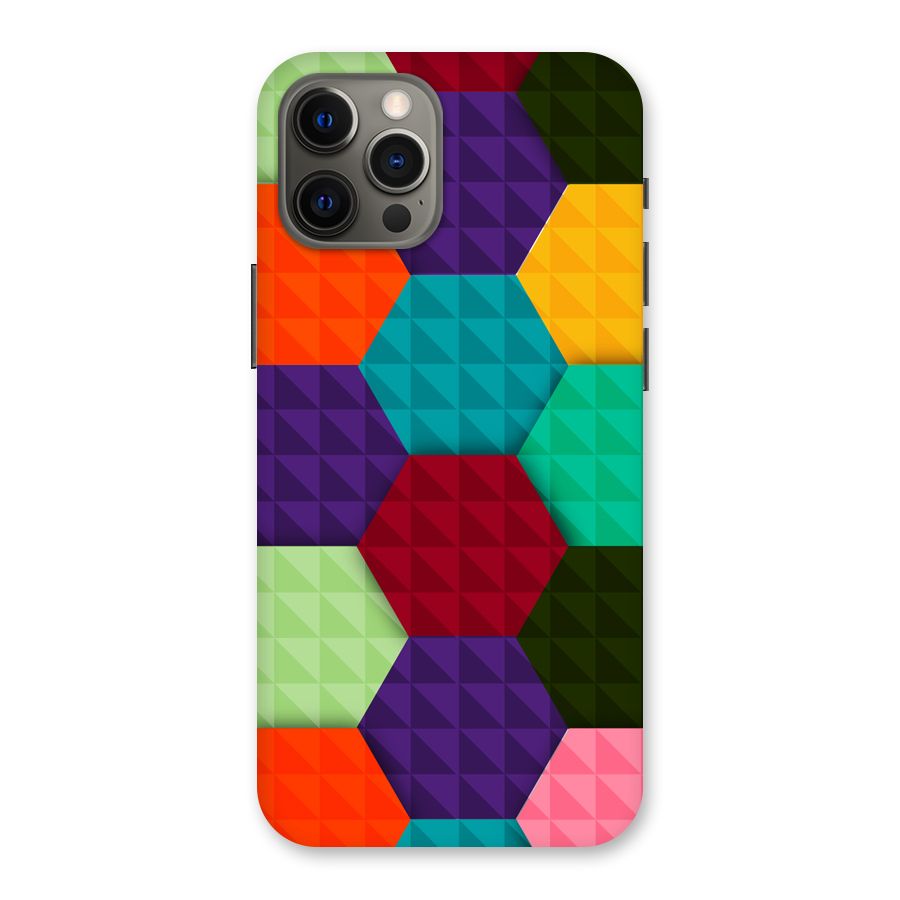 Colourful Abstract Back Case for iPhone 12 Pro Max