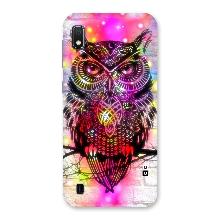 Colourful Owl Back Case for Galaxy A10