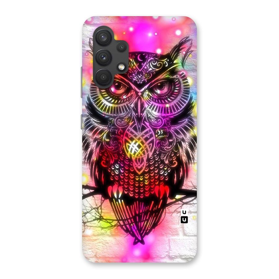 Colourful Owl Back Case for Galaxy A32