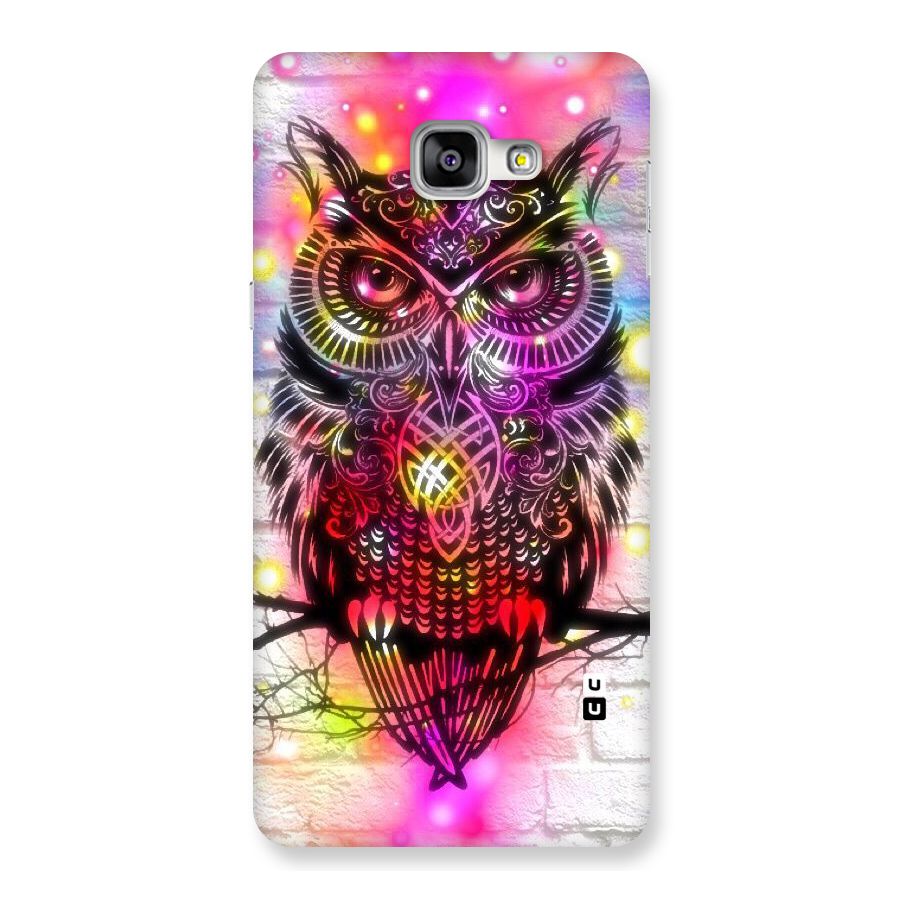 Colourful Owl Back Case for Galaxy A9