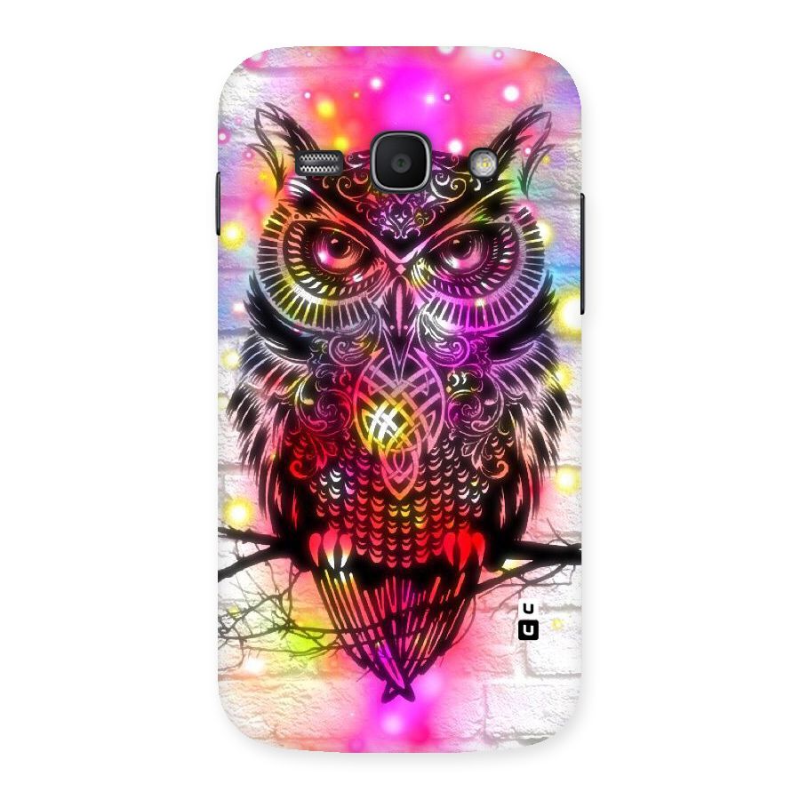 Colourful Owl Back Case for Galaxy Ace 3
