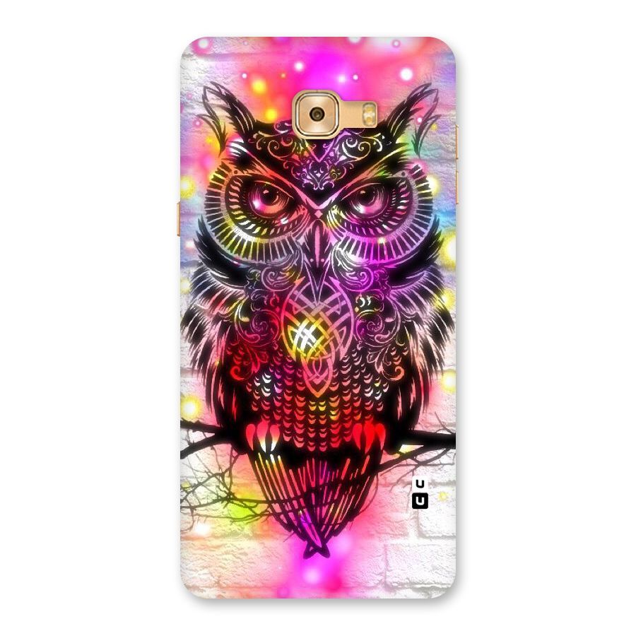 Colourful Owl Back Case for Galaxy C9 Pro