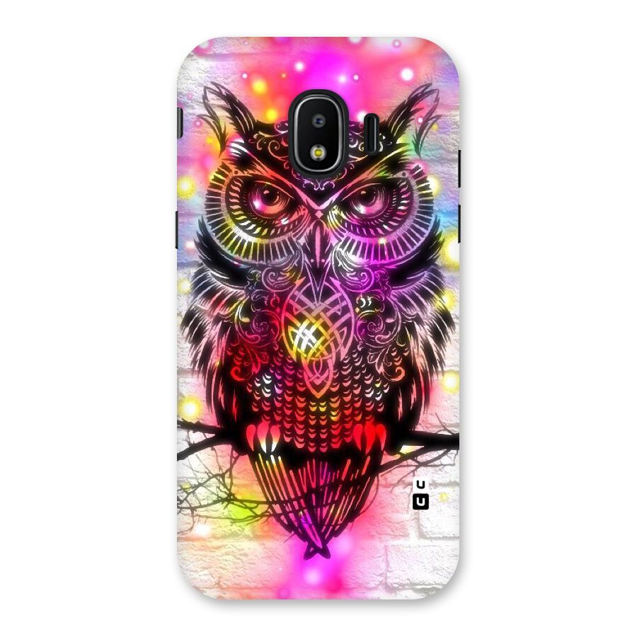 Colourful Owl Back Case for Galaxy J2 Pro 2018