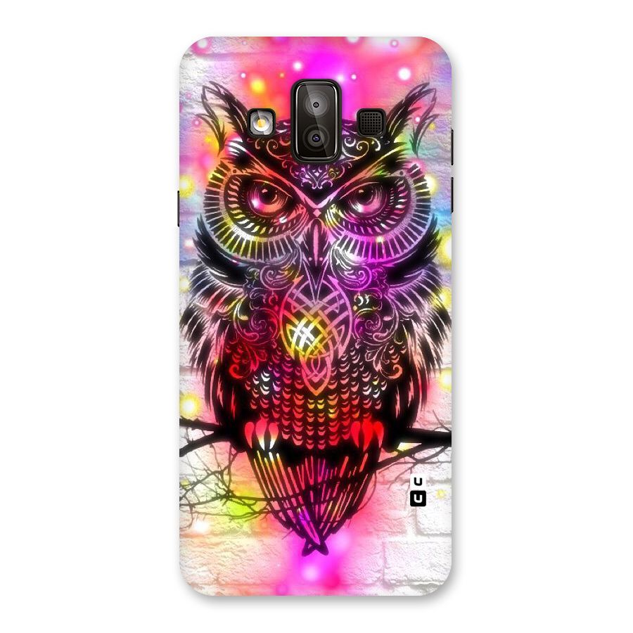 Colourful Owl Back Case for Galaxy J7 Duo