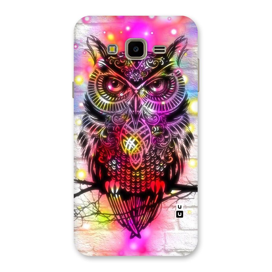 Colourful Owl Back Case for Galaxy J7 Nxt