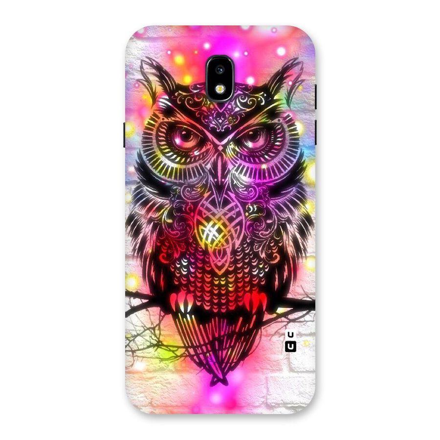 Colourful Owl Back Case for Galaxy J7 Pro