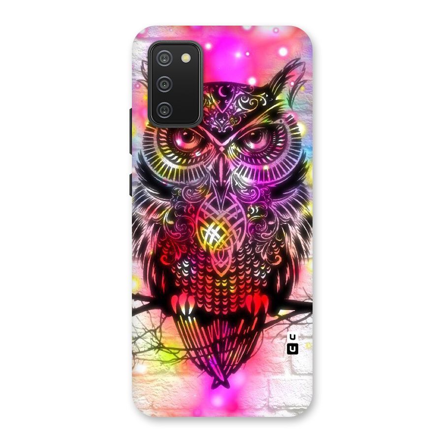 Colourful Owl Back Case for Galaxy M02s