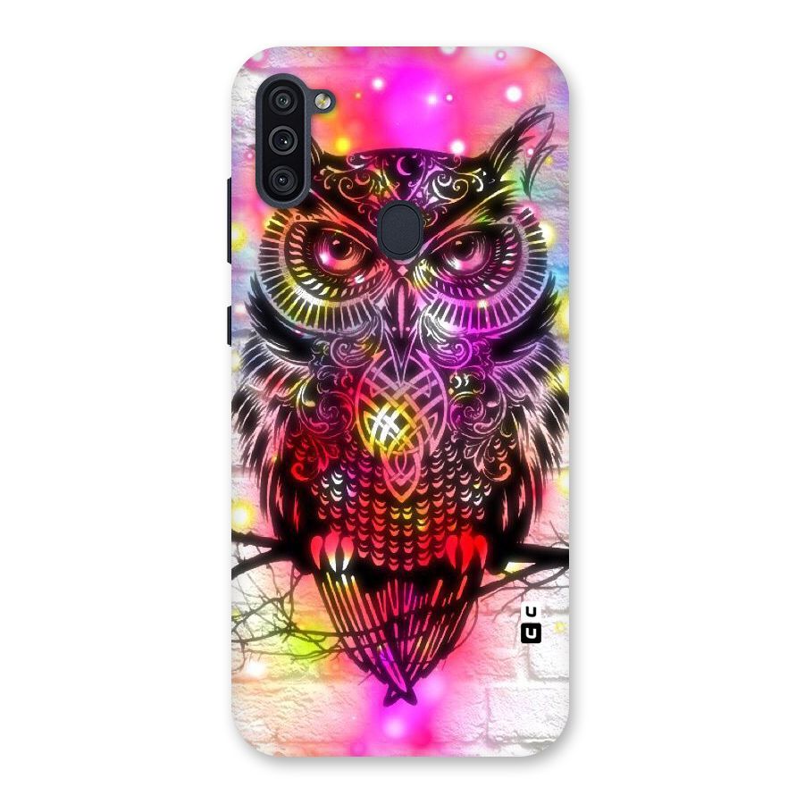 Colourful Owl Back Case for Galaxy M11