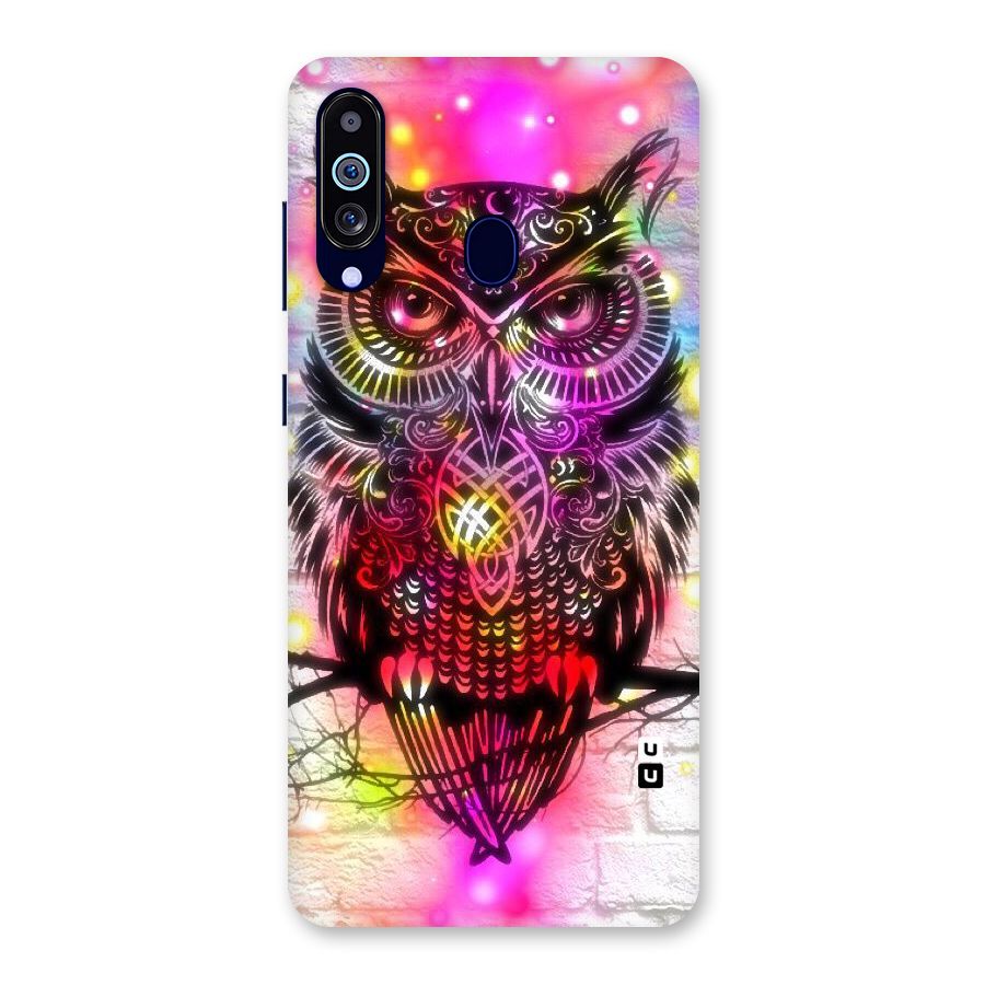 Colourful Owl Back Case for Galaxy M40