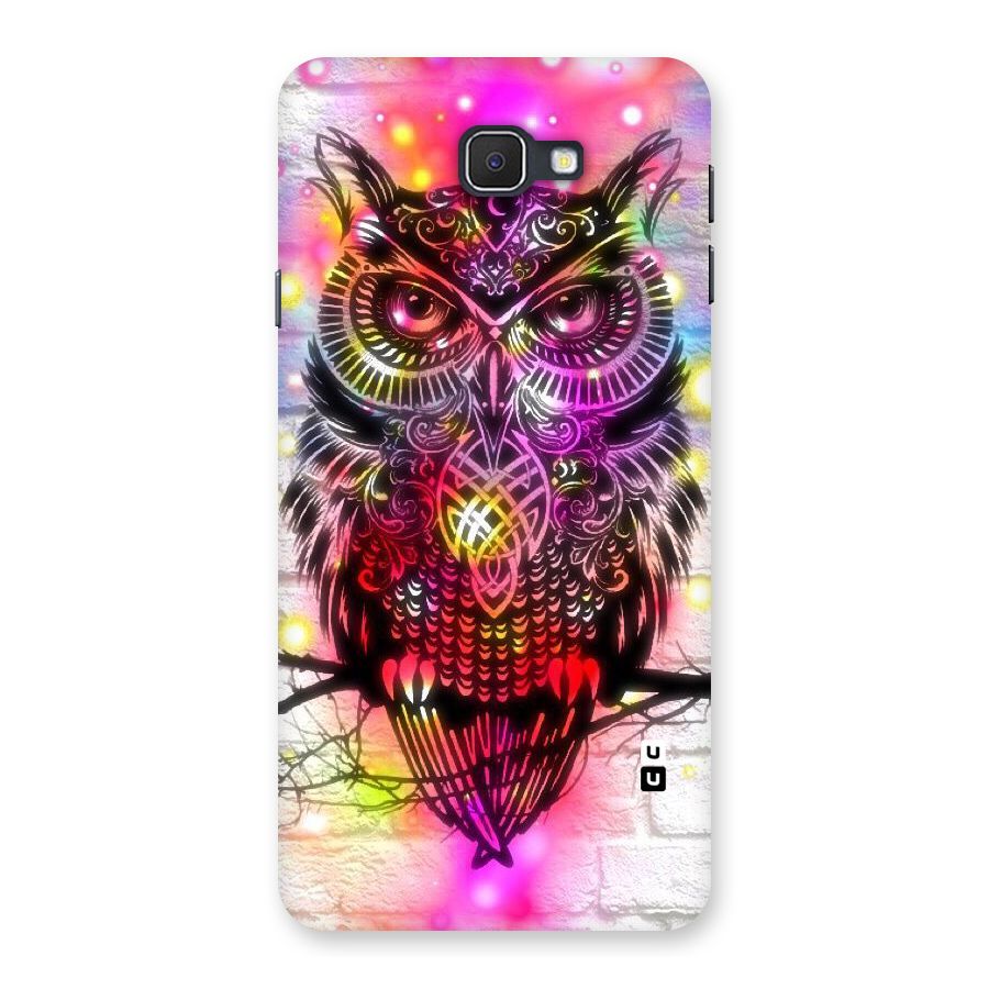 Colourful Owl Back Case for Galaxy On7 2016