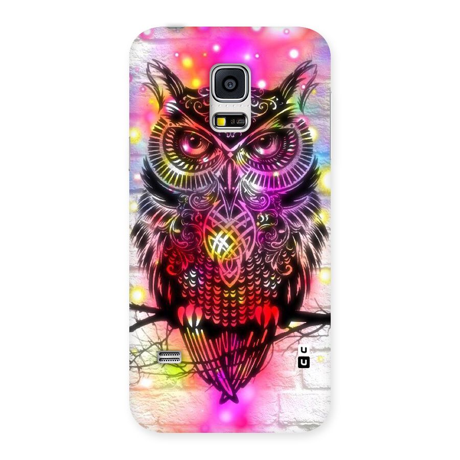 Colourful Owl Back Case for Galaxy S5 Mini