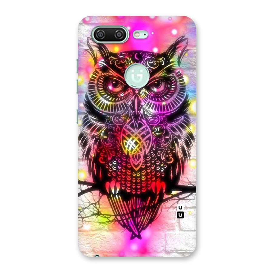 Colourful Owl Back Case for Gionee S10