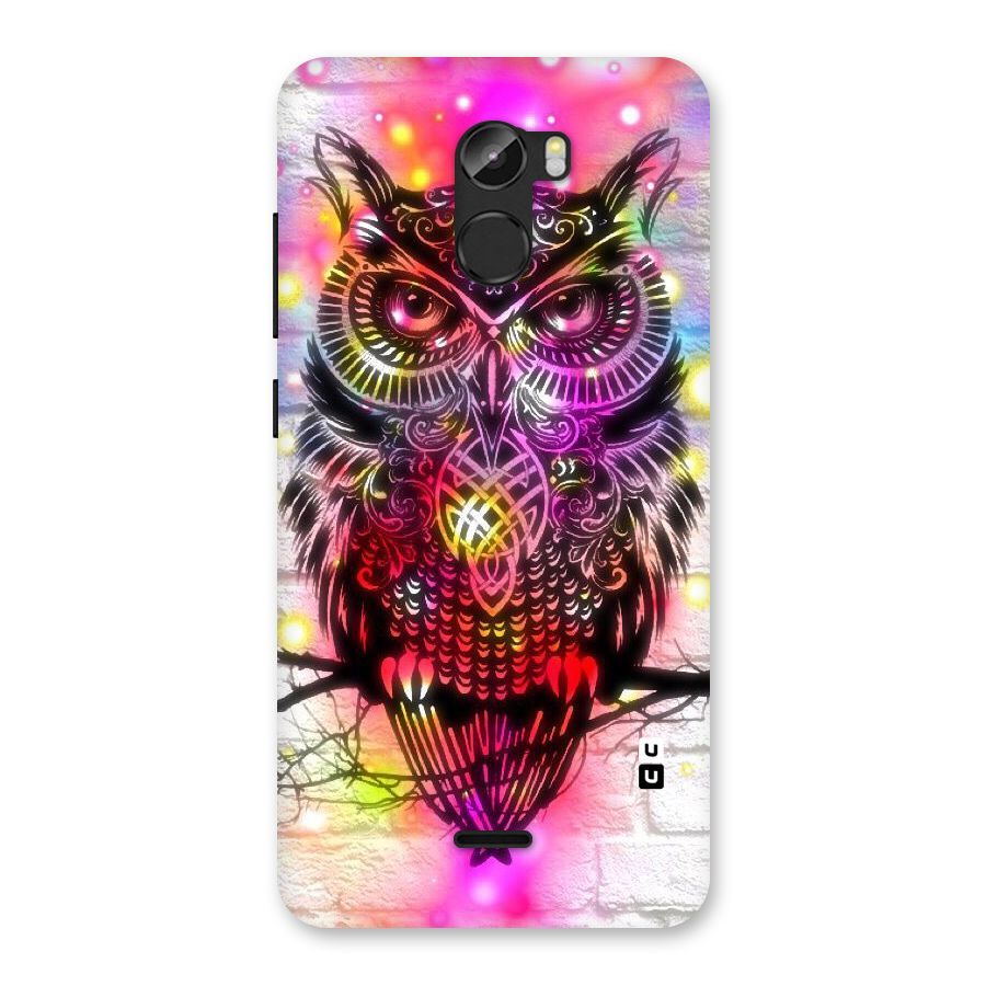 Colourful Owl Back Case for Gionee X1