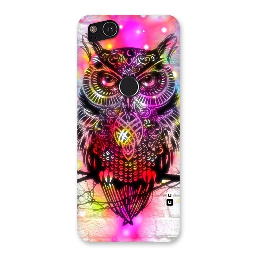Colourful Owl Back Case for Google Pixel 2